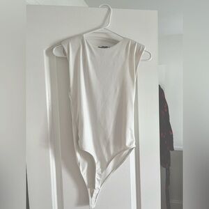 White Zara body suit